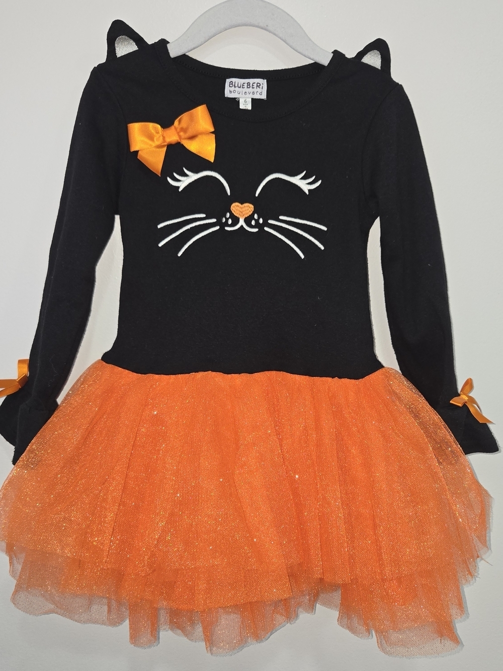 Black & Orange Fall/Halloween Girls Bundle Size 6/6X - Picture 4 of 11
